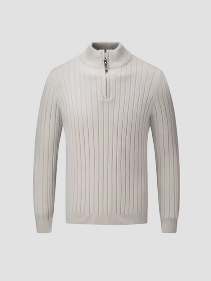 LAUTARO | JERSEY MEDIA CREMALLERA | ESTILO ATEMPORAL Y FUNCIONAL