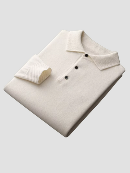 DARÍO | POLO DE MANGA LARGA | SOFISTICACIÓN Y CONFORT MODERNO