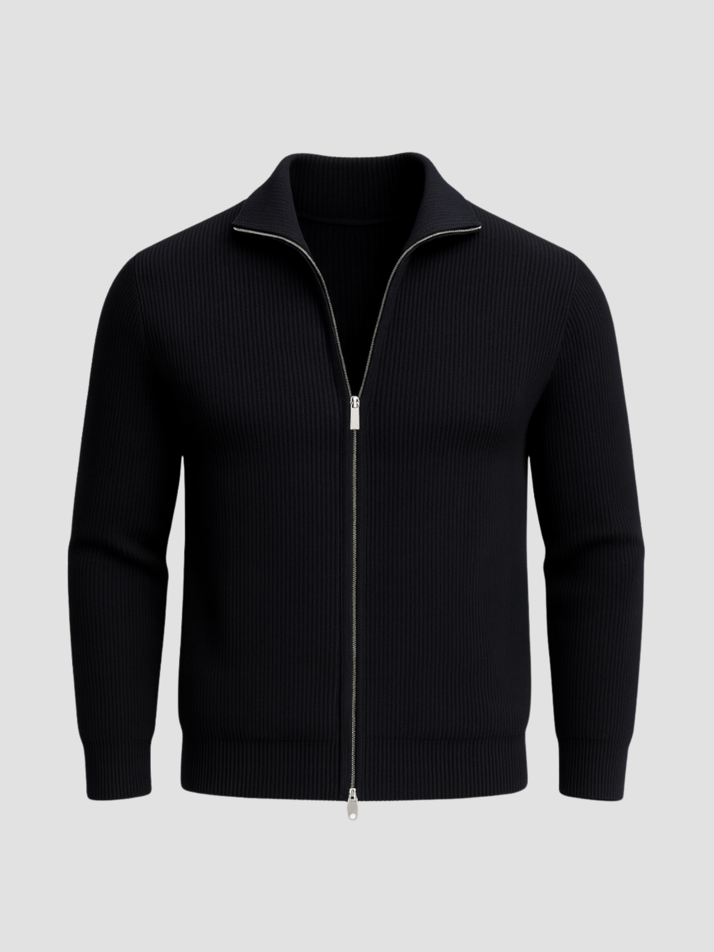 ORTEGA | VEST DE PUNTO CON CREMALLERA | ELEGANCIA VERSÁTIL