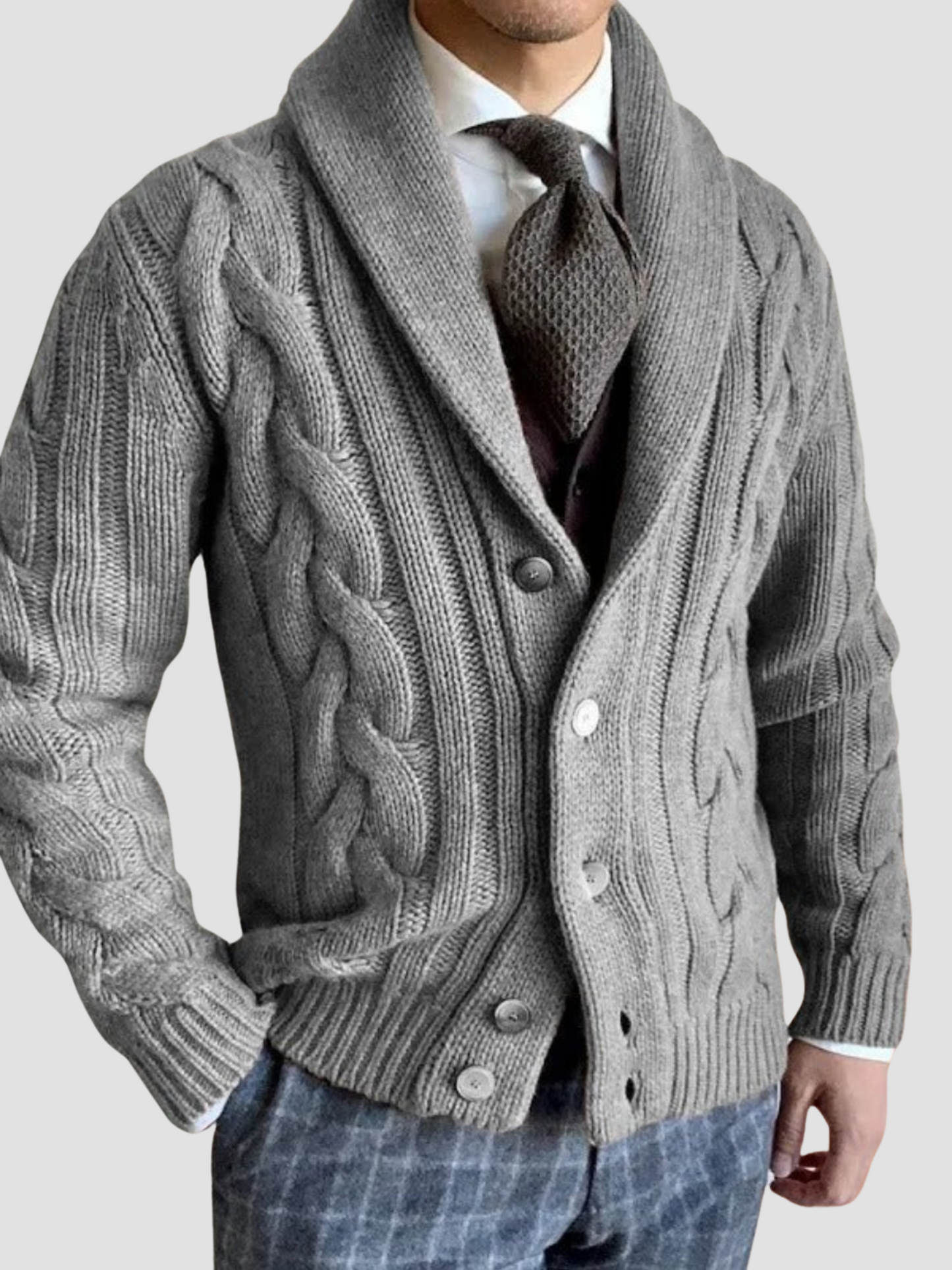 VALDIVIA | CÁRDIGAN DE PUNTO GRUESO | ESTILO Y CALIDEZ