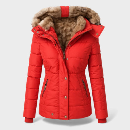 Alba™ | Abrigo con forro de pelo + Bufanda de REGALO