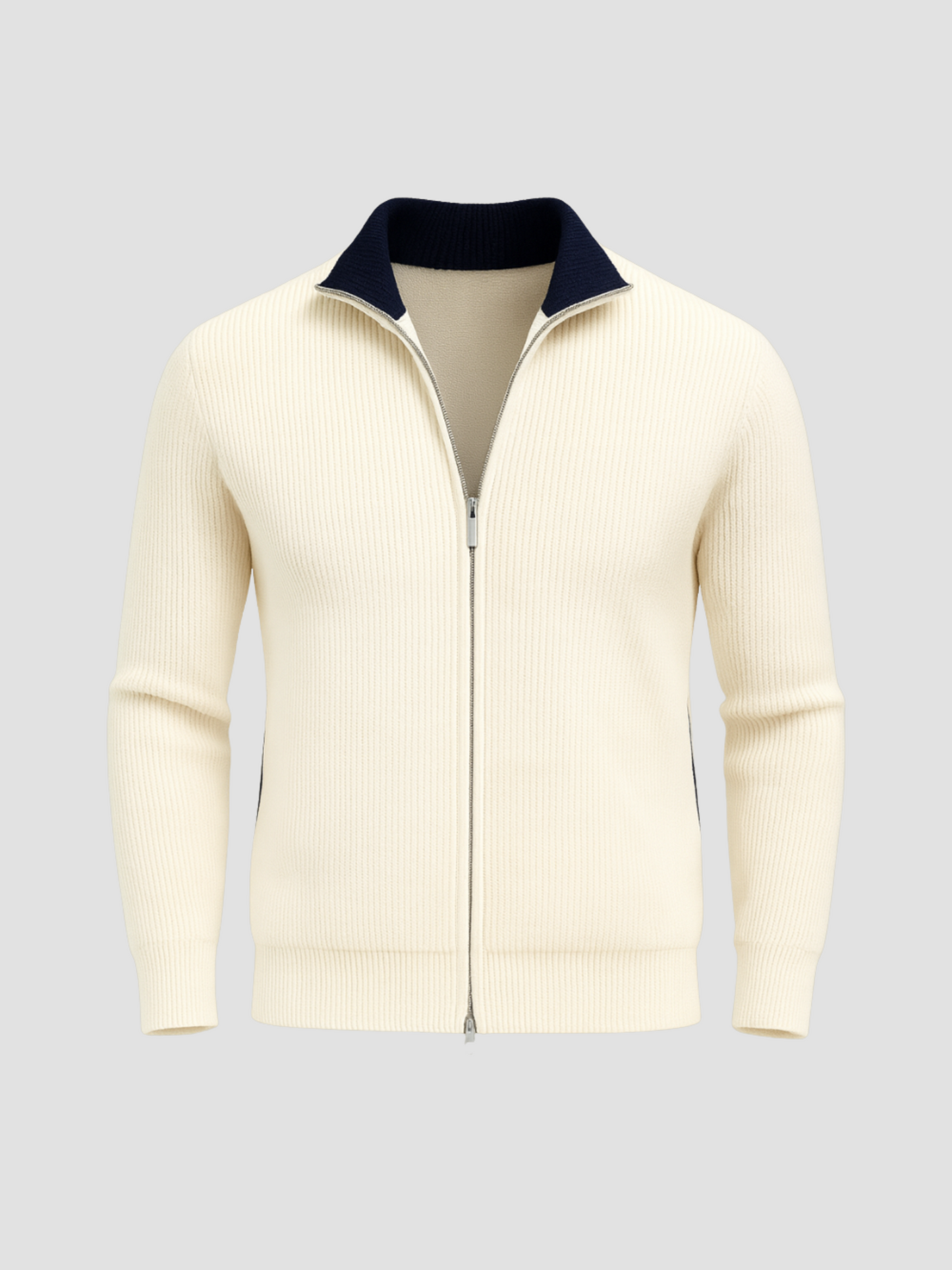 ORTEGA | VEST DE PUNTO CON CREMALLERA | ELEGANCIA VERSÁTIL