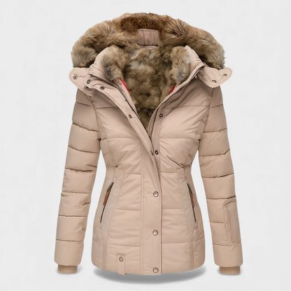 Alba™ | Abrigo con forro de pelo + Bufanda de REGALO