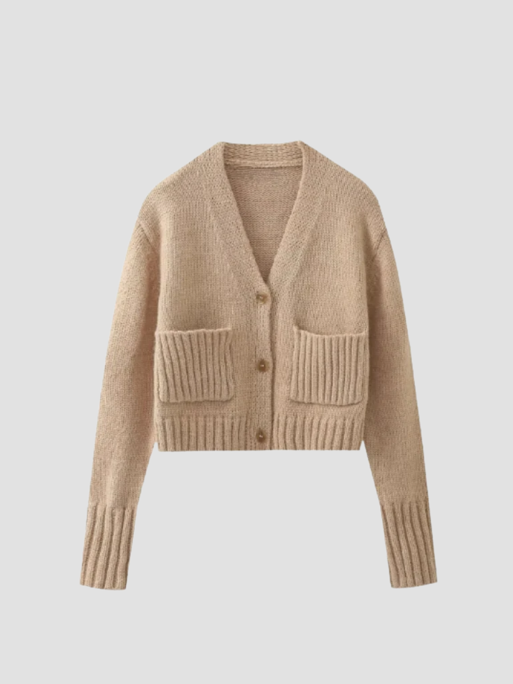 BELINDA | CÁRDIGAN DE MUJER | PUNTO SUAVE CON BOLSILLOS