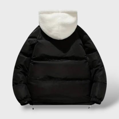 Chaqueta de invierno cálida para mujeres con cremallera