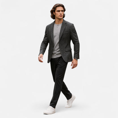 Blazer Hombre Cashmere Premium Estilo Clásico