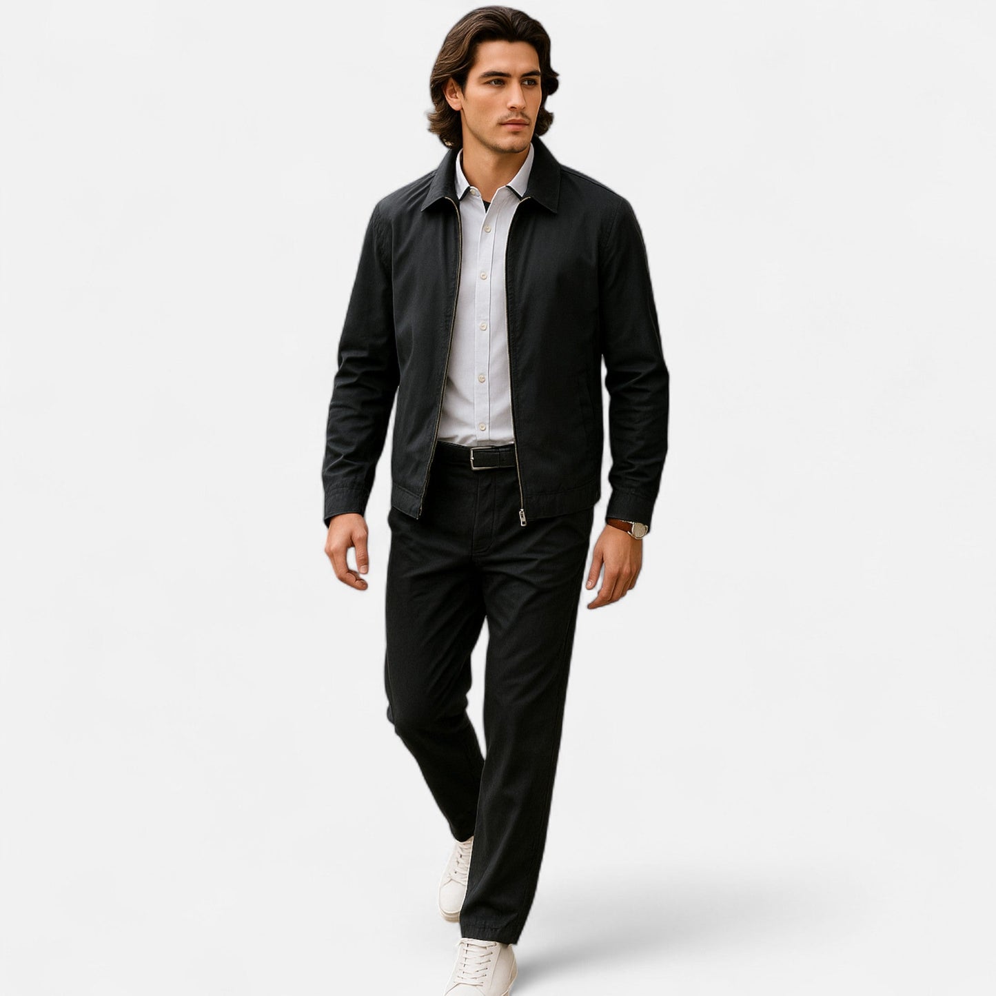Chaqueta Business Hombre Corte Pulido Primavera