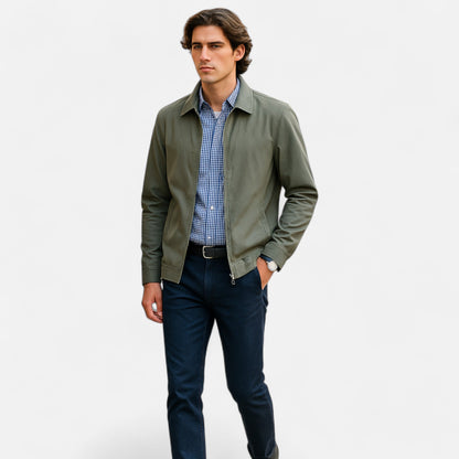 Chaqueta Business Hombre Corte Pulido Primavera