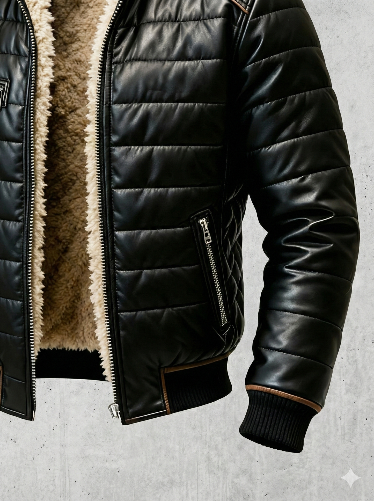 ENZO | Chaqueta Artesanal de Cuero + Guantes de Lana GRATIS🎁