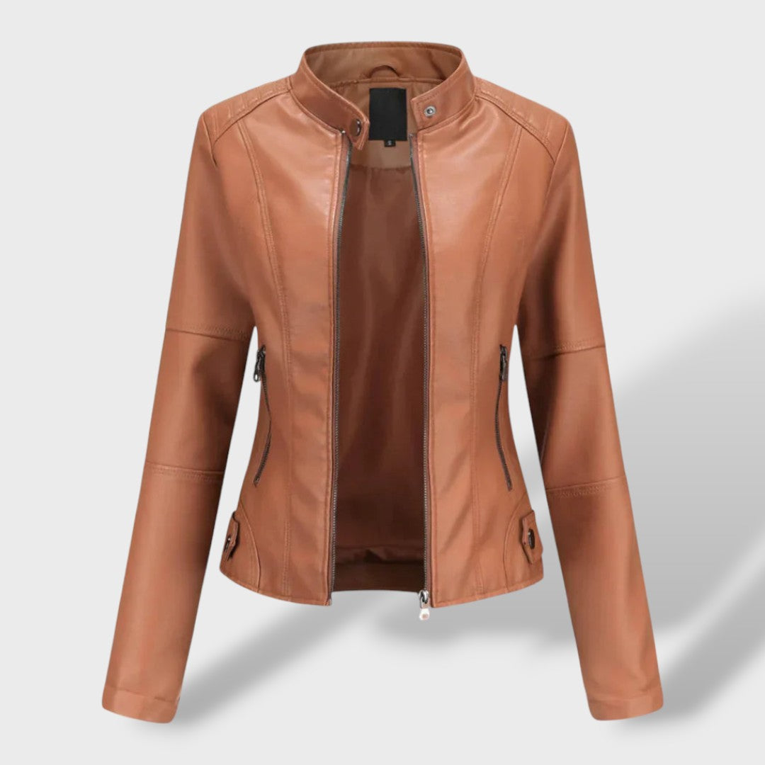 Isabel| Chaqueta cuero mujer
