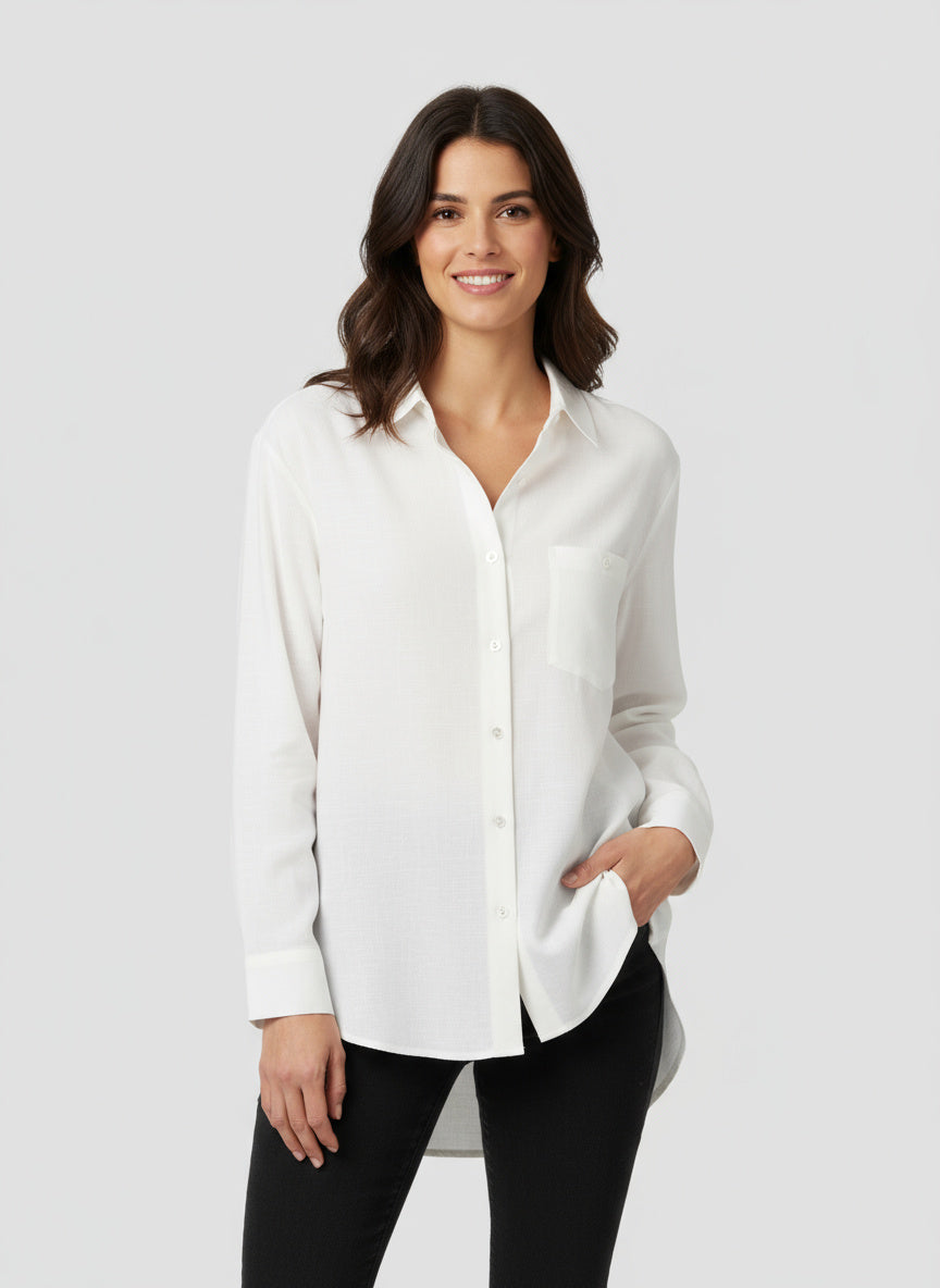 ROCÍO | CAMISA DE MUJER | CLÁSICA CON BOTONES