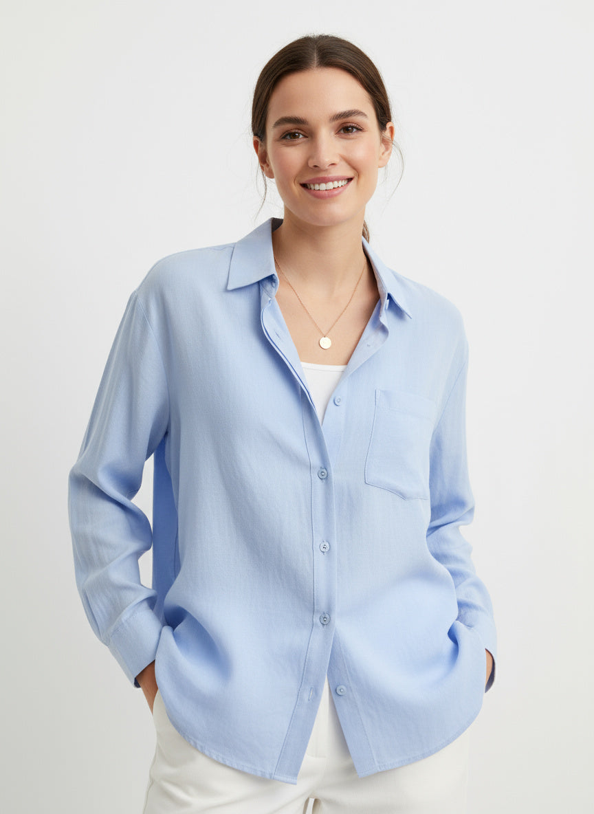 ROCÍO | CAMISA DE MUJER | CLÁSICA CON BOTONES