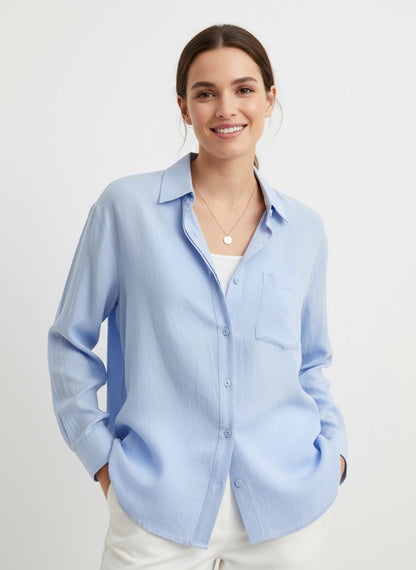 ROCÍO | CAMISA DE MUJER | CLÁSICA CON BOTONES