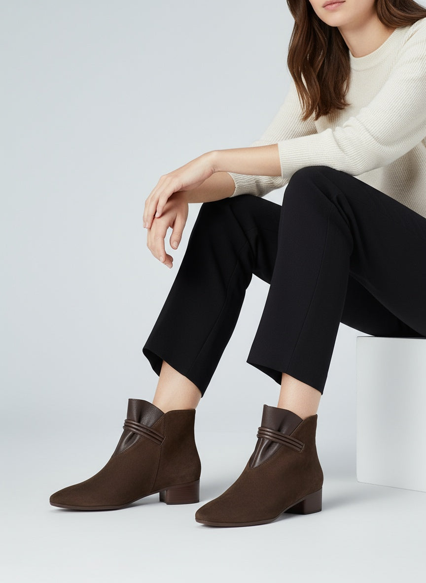 AMÉLIS | BOTINES DE MUJER – ELEGANCIA NATURAL Y CARÁCTER SOFISTICADO