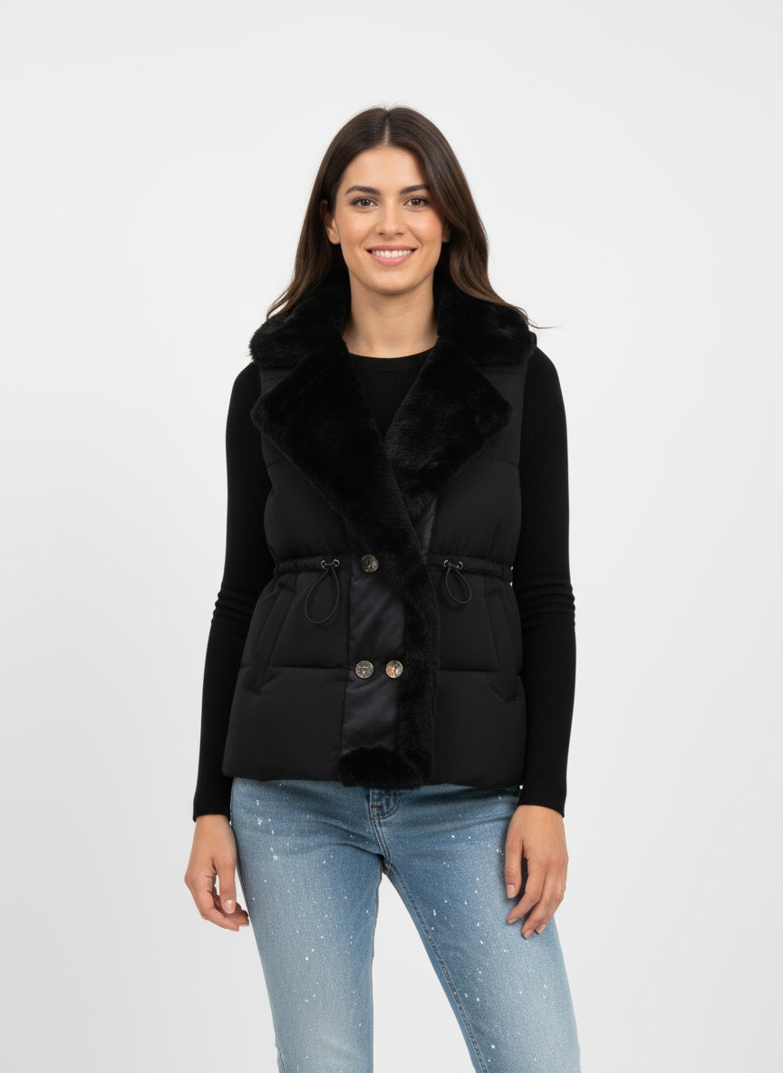 LIRENA | BODYWARMER PARA MUJER – ELEGANCIA MODERNA Y CONFORT ENVOLVENTE