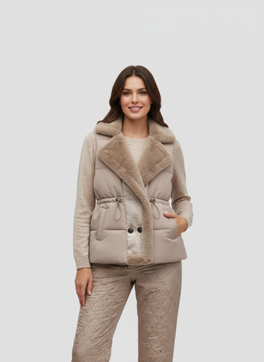 LIRENA | BODYWARMER PARA MUJER – ELEGANCIA MODERNA Y CONFORT ENVOLVENTE