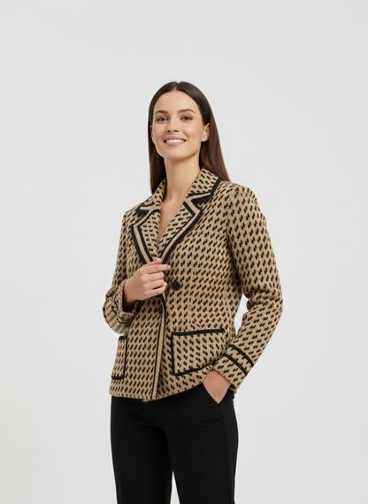 MAERIS | CHAQUETA DE MUJER – ESTILO RETRO Y SOFISTICACIÓN MODERNA