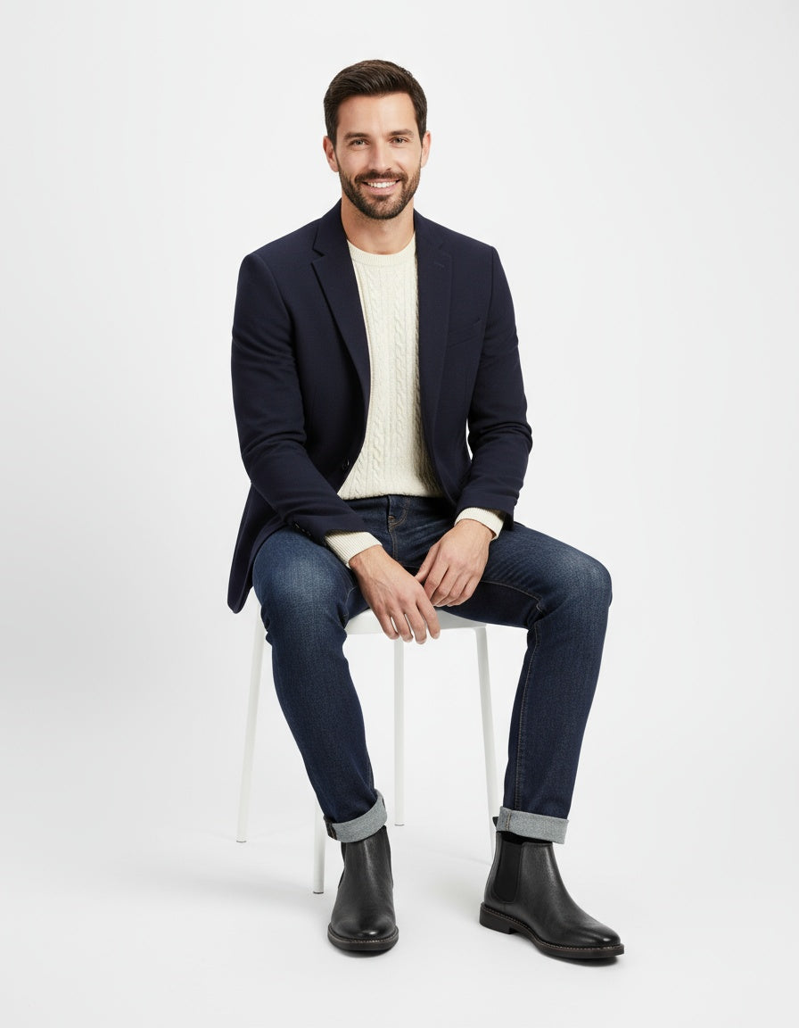 ELIANO | BOTINES DE PIEL PARA HOMBRE – ELEGANCIA ATEMPORAL Y CONFORT MODERNO