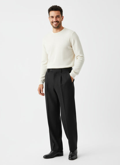 ELÍAS | PANTALÓN ANCHO | ESTILO MODERNO Y ESTRUCTURADO