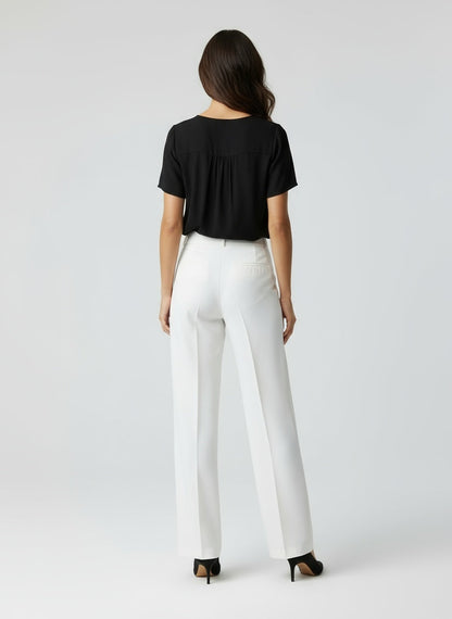 LÉONORA | PANTALÓN DE MUJER – ELEGANCIA PULIDA Y SILUETA ATEMPORAL