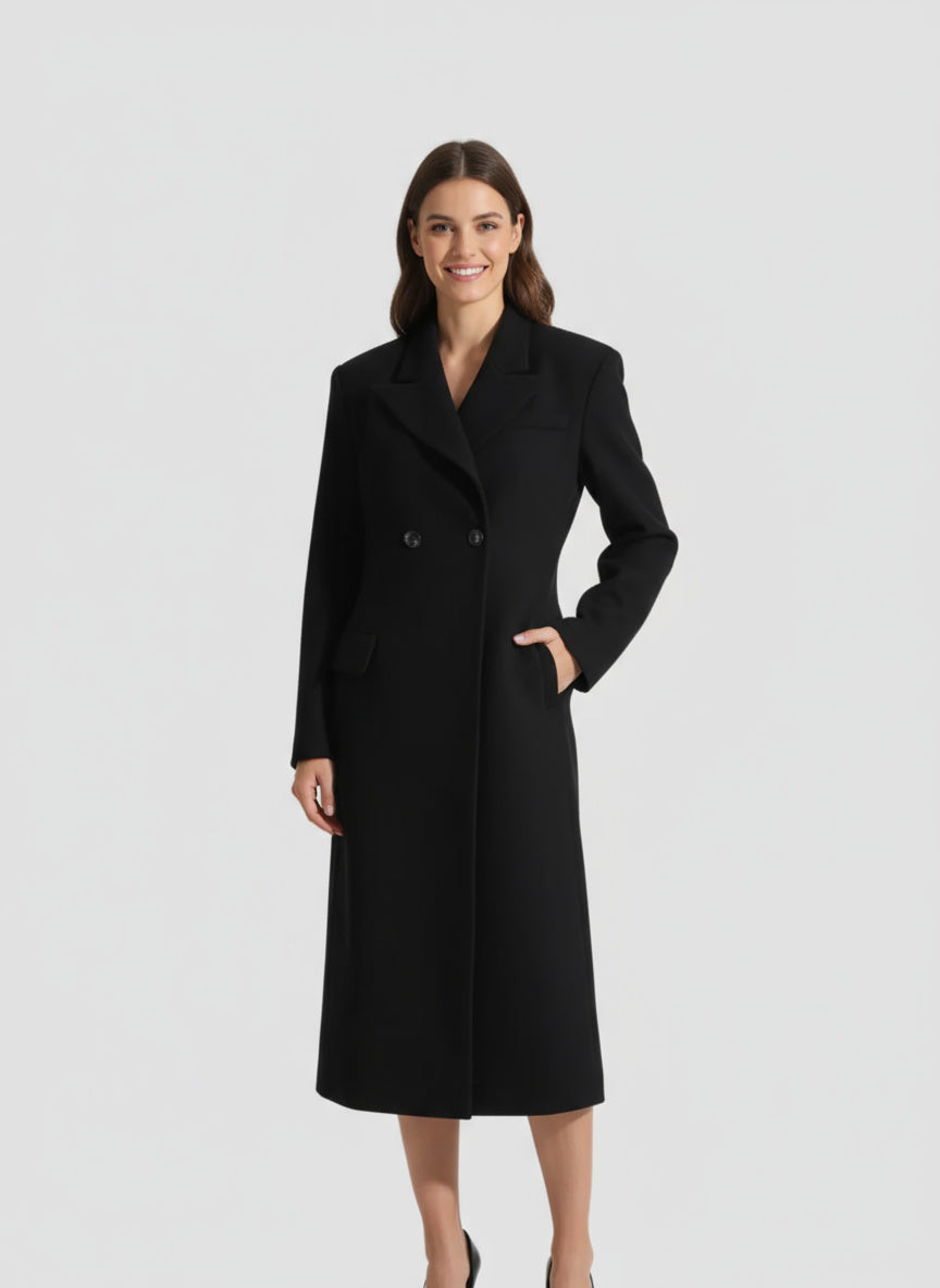 SALMA | LONG COAT | CROSSOVER DESIGN AND MODERN SOPHISTICATION