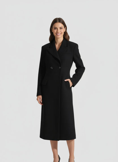 SALMA | LONG COAT | CROSSOVER DESIGN AND MODERN SOPHISTICATION