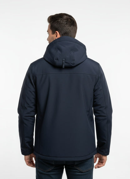 LUAN | CHAQUETA IMPERMEABLE DE HOMBRE – FUNCIONALIDAD MODERNA Y DISEÑO CONTEMPORÁNEO