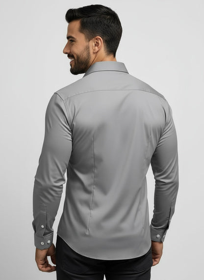 THIAGO | CAMISA ELÁSTICA | ELEGANCIA CONTEMPORÁNEA