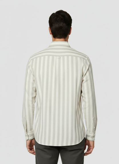 VALVERDE | CAMISA DE LINO A RAYAS | ELEGANCIA LIGERA