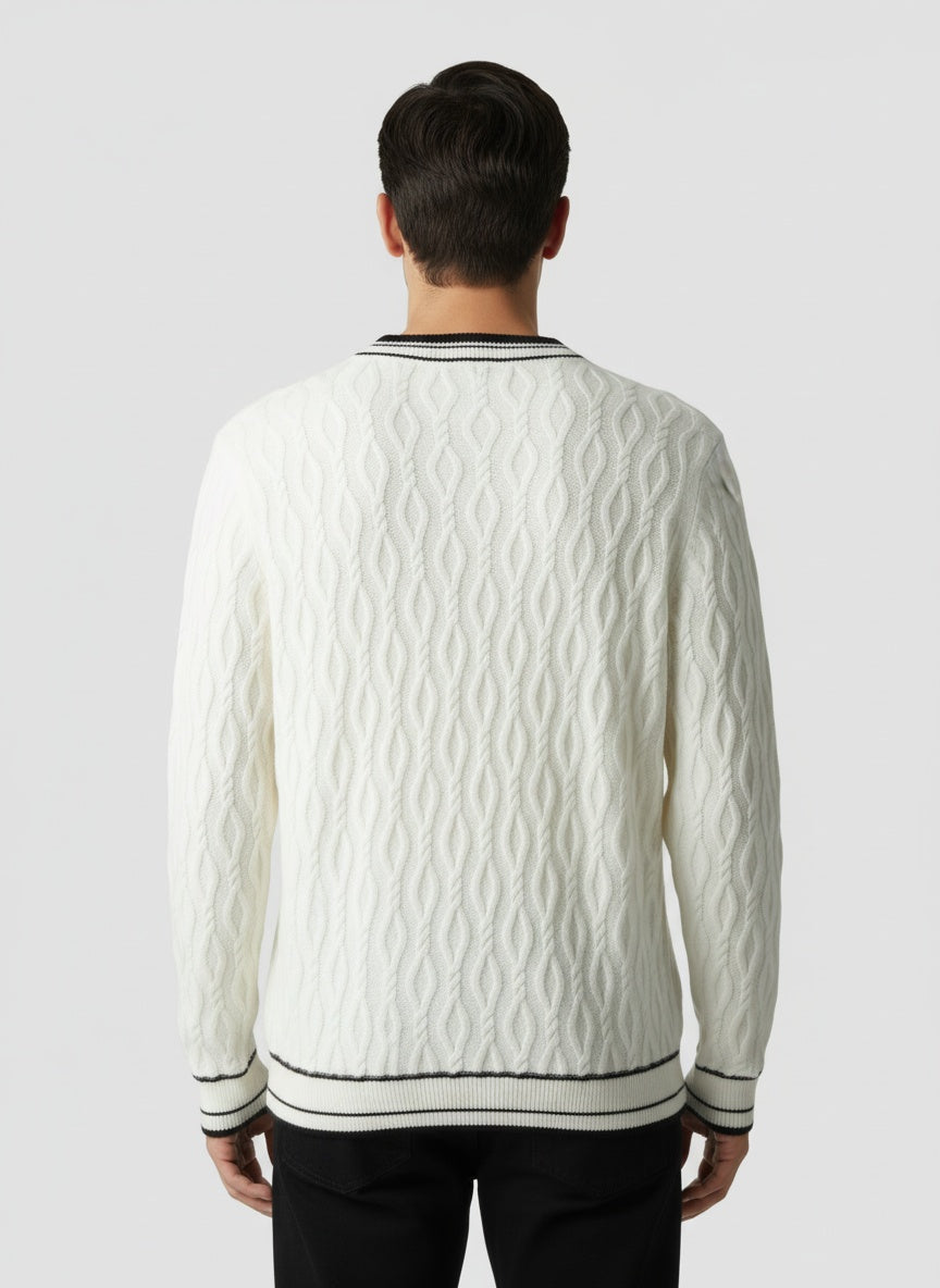 SIMÓN | JERSEY TRENZADO | TOQUE DEPORTIVO MODERNO