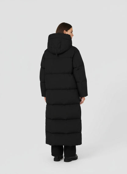 NOARA | ABRIGO LARGO ACOLCHADO PARA MUJER – ELEGANCIA CÁLIDA Y PROTECCIÓN MODERNA