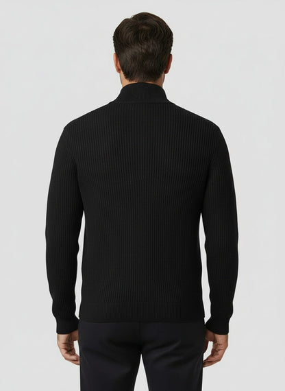 RAFAEL | CÁRDIGAN CON CREMALLERA | PUNTO Y SOFISTICACIÓN