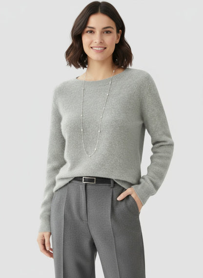 ELIANA | SUÉTER DE PUNTO PARA MUJER – SUAVIDAD CLÁSICA Y VERSATILIDAD COTIDIANA