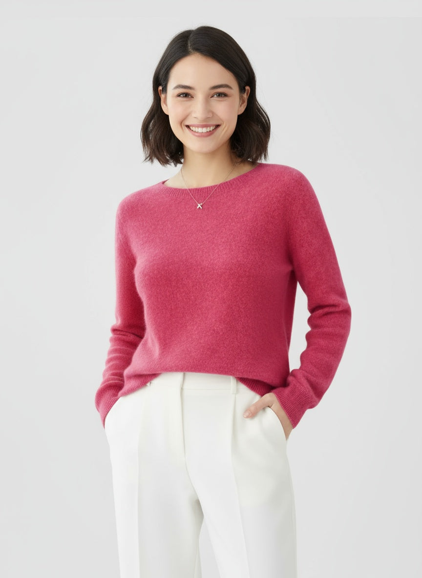 ELIANA | SUÉTER DE PUNTO PARA MUJER – SUAVIDAD CLÁSICA Y VERSATILIDAD COTIDIANA