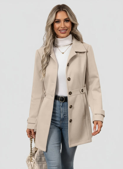 LUNARA | ABRIGO CLÁSICO DE MUJER – MODERNIDAD, CONFIANZA Y ESTILO DURADERO