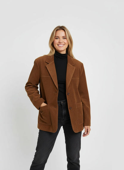 ISABELA | BLAZER PARA MUJER – ELEGANCIA ESTRUCTURADA Y ESTILO CONTEMPORÁNEO