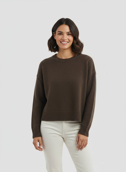 AMELDA | JERSEY DE MUJER – CONFORT CÁLIDO Y ESTILO MINIMALISTA
