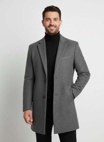 UNAI | TRENCHCOAT DE HOMBRE | REFINAMIENTO Y FUNCIONALIDAD