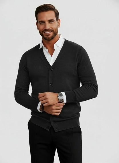 CAMBRÓN | CÁRDIGAN CLÁSICO | LOOK VERSÁTIL Y ELEGANTE