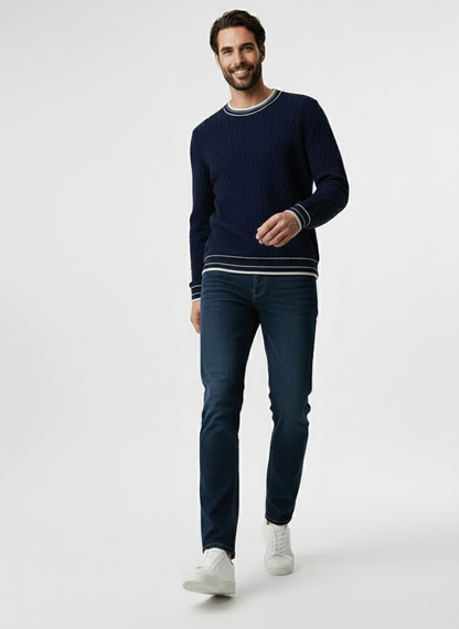 SIMÓN | JERSEY TRENZADO | TOQUE DEPORTIVO MODERNO