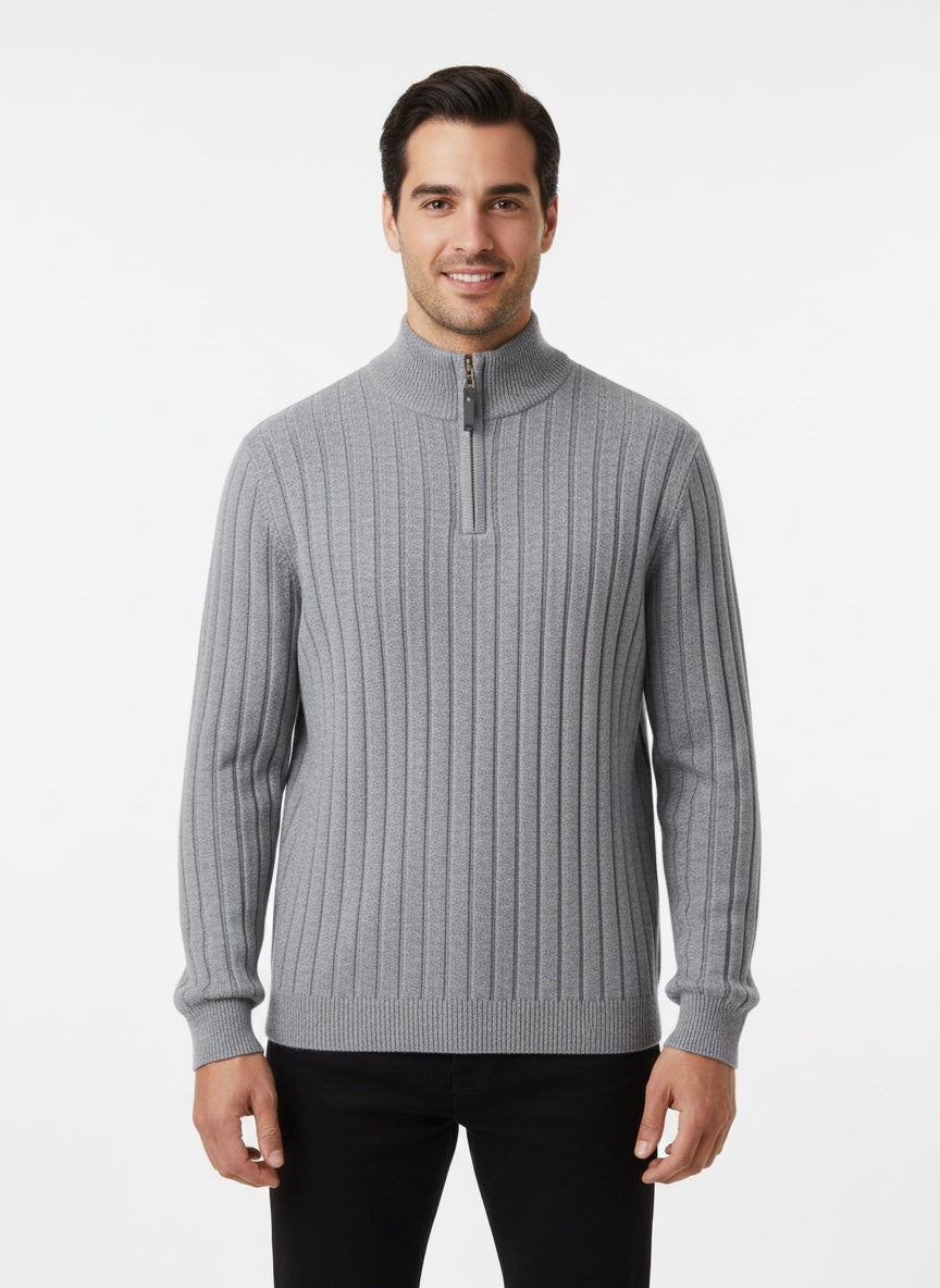 LAUTARO | JERSEY MEDIA CREMALLERA | ESTILO ATEMPORAL Y FUNCIONAL