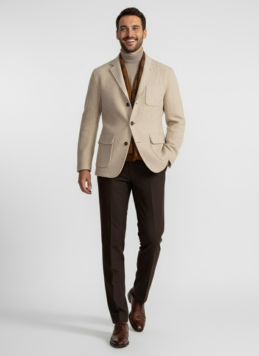 BERNAL | CHAQUETA RELAJADA | TRADICIÓN Y MODERNIDAD