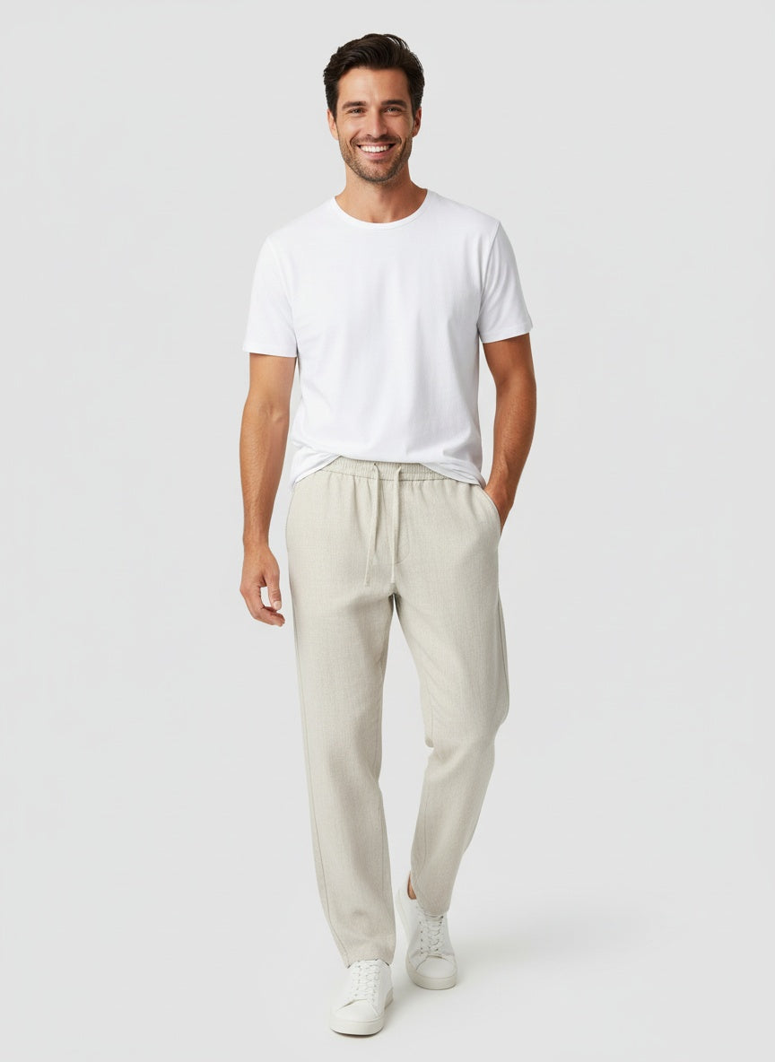 NICOLÁS | PANTALÓN LINO | COMODIDAD Y TOQUE MEDITERRÁNEO