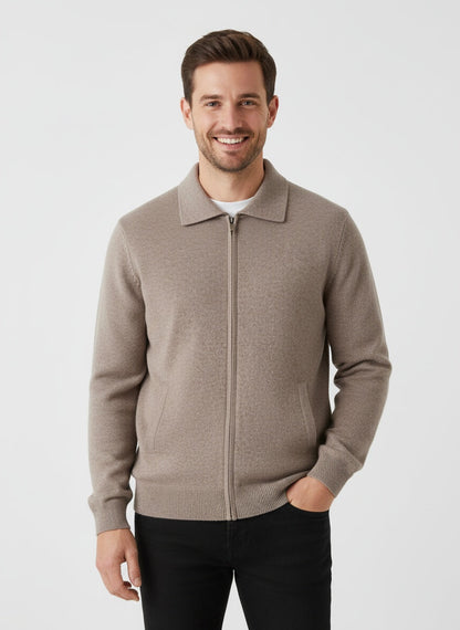 OLVERA | CHAQUETA DE PUNTO | DISEÑO LIMPIO Y FUNCIONAL