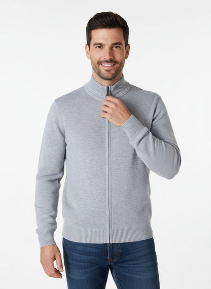 FERNANDO | CÁRDIGAN CON CREMALLERA | LOOK VERSÁTIL Y CÁLIDO