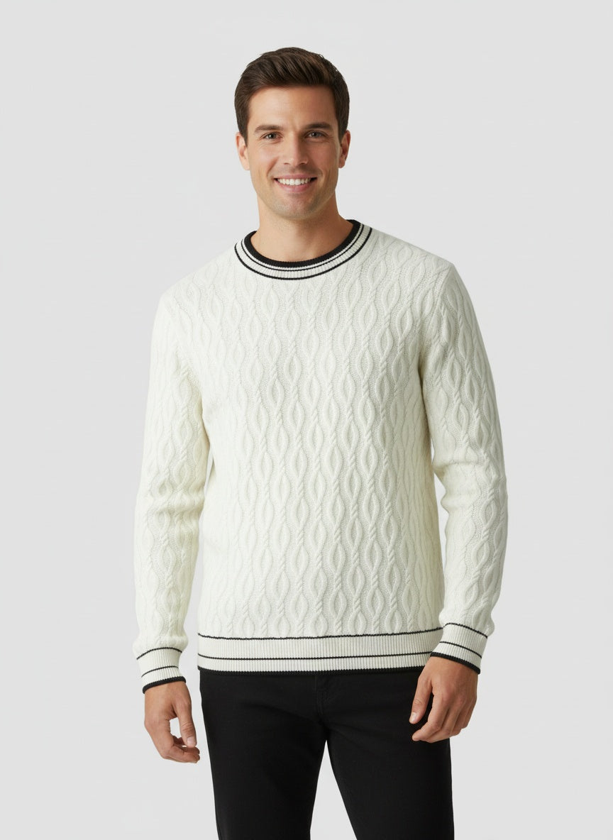 SIMÓN | JERSEY TRENZADO | TOQUE DEPORTIVO MODERNO