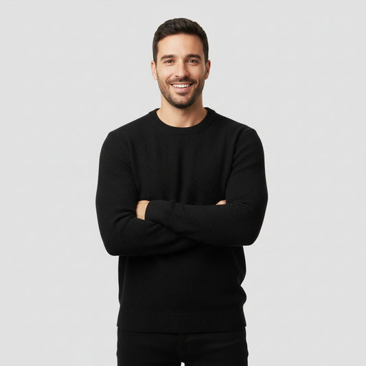 BRAULIO | JERSEY DE PUNTO | CUELLO REDONDO Y ELEGANCIA ATEMPORAL