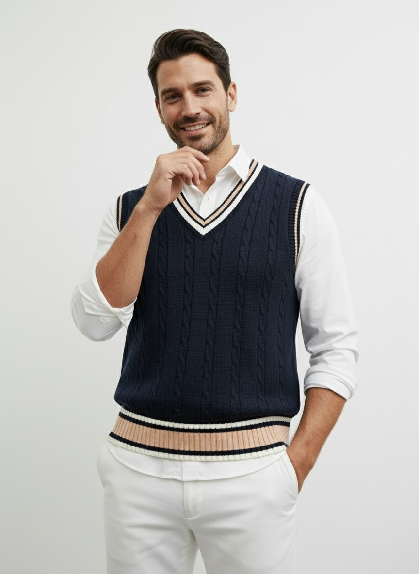 ALONSO | CHALECO VINTAGE HOMBRE | TOQUE SOFISTICADO