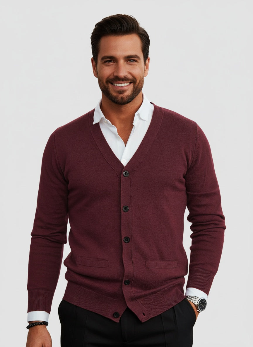 CAMBRÓN | CÁRDIGAN CLÁSICO | LOOK VERSÁTIL Y ELEGANTE