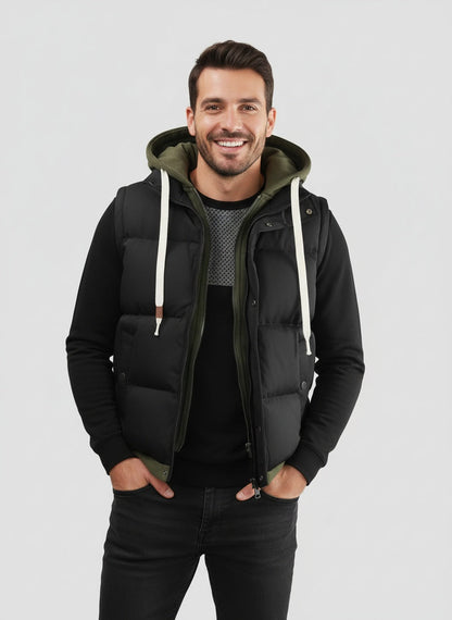 NAZARIO | BODYWARMER DE HOMBRE | ACOLCHADO LIGERO Y FUNCIONAL